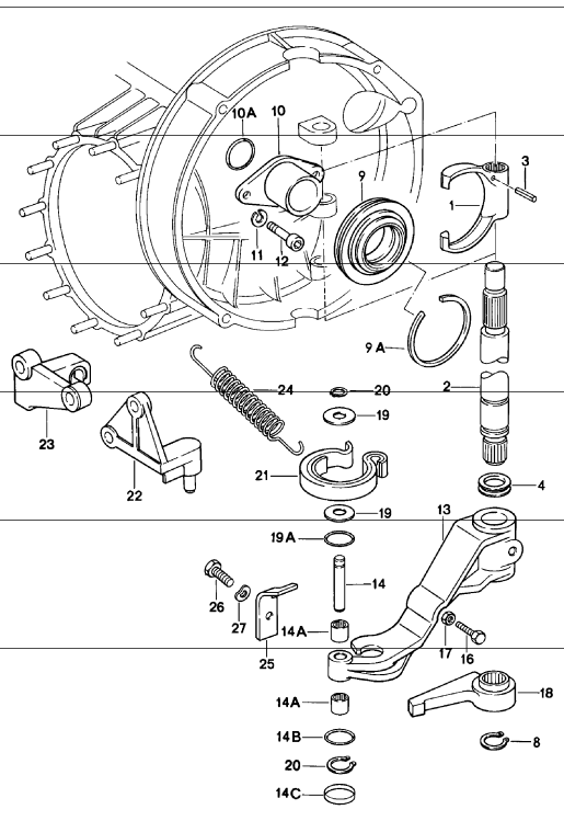 (New) 911 Turbo Clutch Release Bearing 1976-88