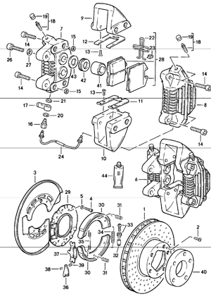 (New) 930 Rear Wheel Spacer - 1978-89