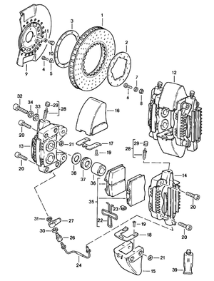 (New) 930 Front Brake Fange 1979-80