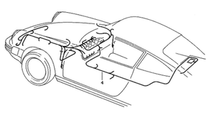 (New) 930 Boot Floor Plate Wiring Harness - 1988