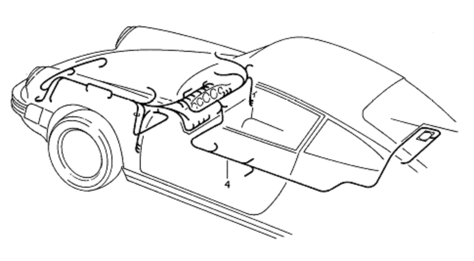(New) 930 Boot Floor Plate Wiring Harness - 1988