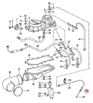 (New) 911 Turbo Bosch Fuel Injector - 1976-79