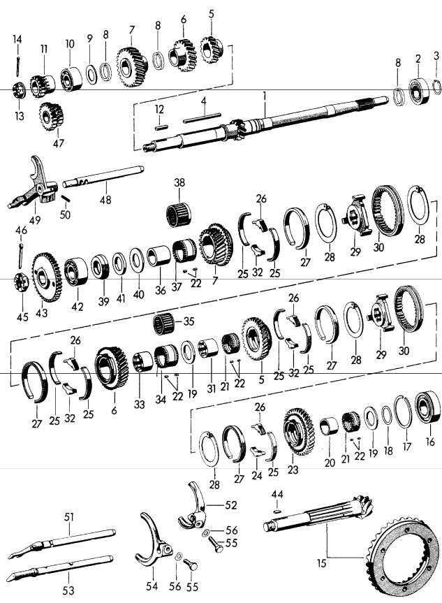 (New) 356/741 Reverse Idler Gear