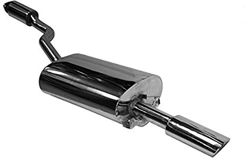 (New) 944/944S/944S2 Stainless Sport Muffler - 1987-91 - AASE Sales