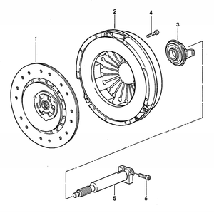 (New) 968 Sachs Clutch Disc 1992-95