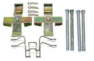 (New) 924/944 Front Brake Pad Hardware Kit 1977-89