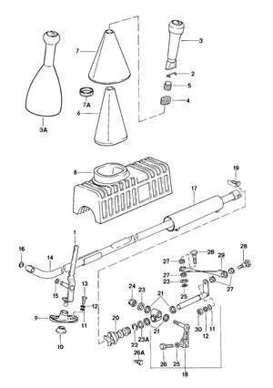 (New) 924, 944, 968 Shift Lever Bearing Bracket - 1986-95