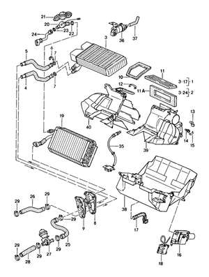 (New) 944/968 A/C Spring Clamp