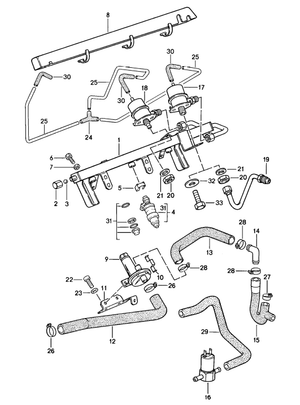 (New) 944 Jetronic Auxiliary Air Regulator 1982-85