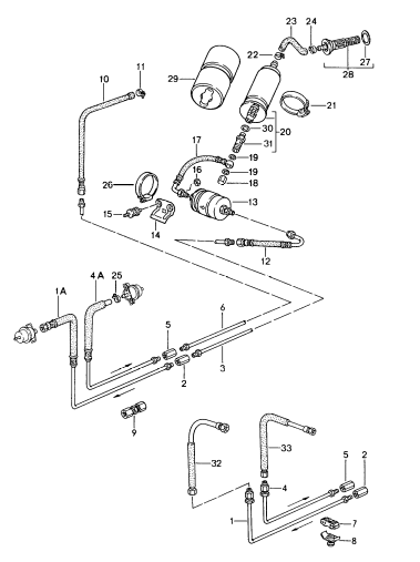 (New) 944/968 Bosch Fuel Pump 1989-95