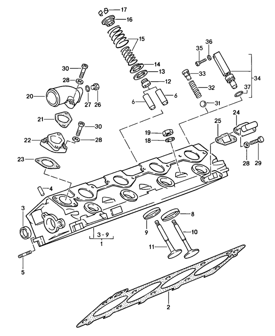 (New) 944 Turbo Valve Stem Seal 1986-89