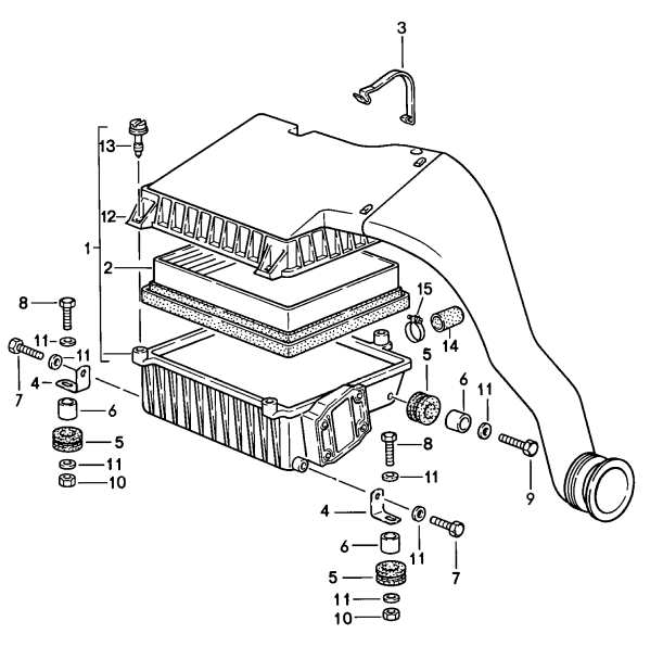 (New) 944 Turbo Air Filter 1986-89