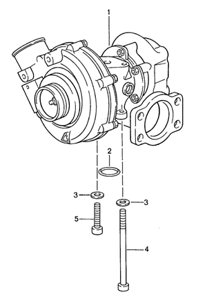 (New) 944 Turbocharger O-Ring 1986-89