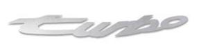 (New) 944 Turbo Fender Decal Silver 1985-91
