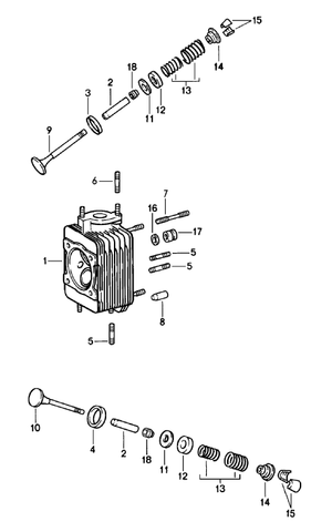 (New) 911/944/928 Valve Stem Seal 1965-94