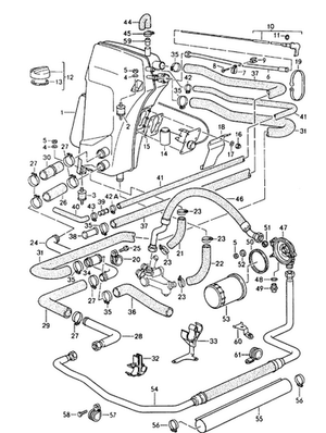 (Used) 911/964 Oil Reservoir 1989-94