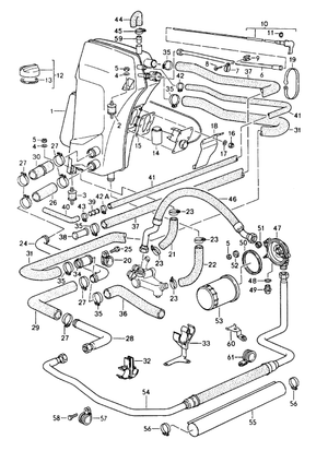 (New) 911 Breather Hose - 1990-94