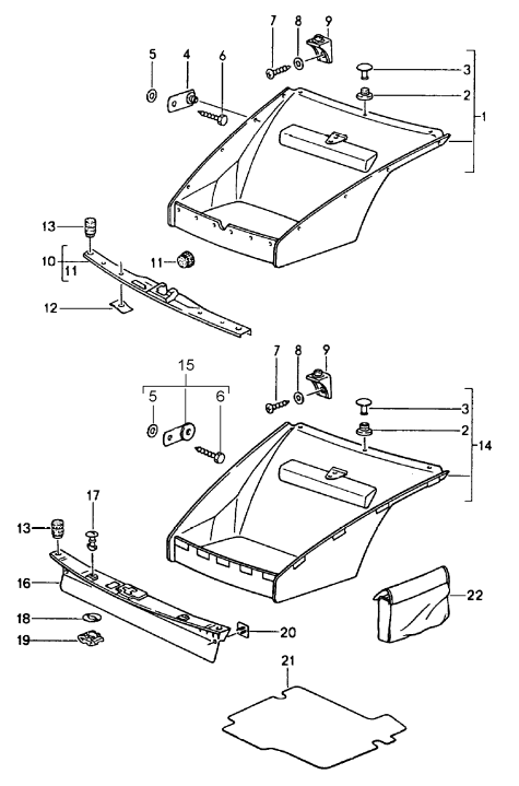 (New) 911 Front Latch Cover 1989-94