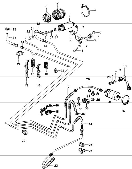 (New) Bosch 911 Fuel Pump - 1989-98