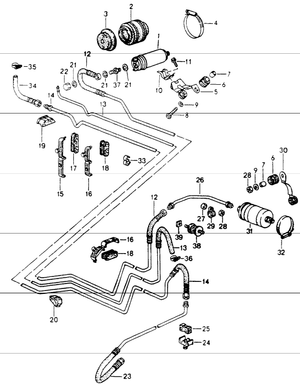 (New) Bosch 911 Fuel Pump - 1989-98