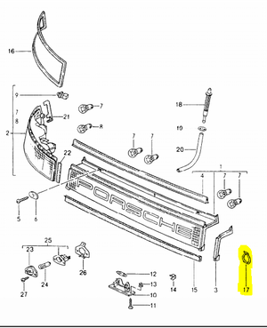 (New) 911 Electrical Cable Guide - 1989-94