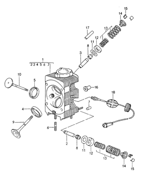 (New) 911 Intake Valve 1996-98