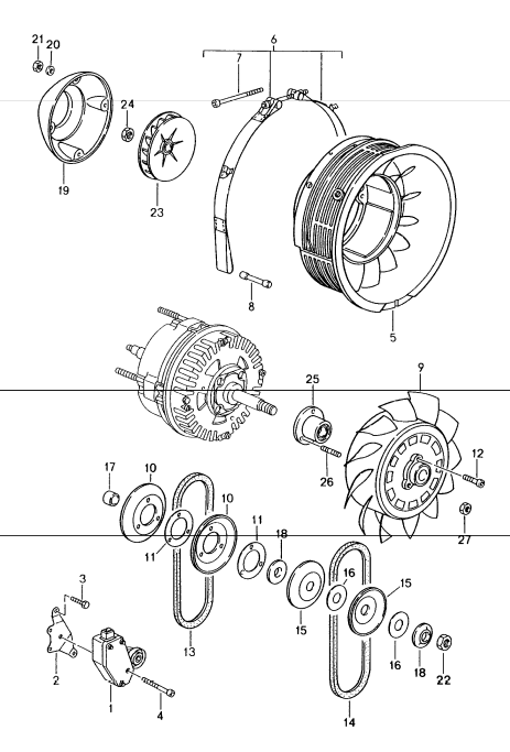 (New) 993 Fan Housing 1995-98