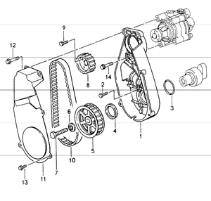 (New) 911 Power Steering Belt 1994-98