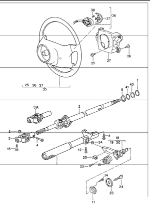 (New) 911/Boxster Air Bag Retaining Frame - 1994-05