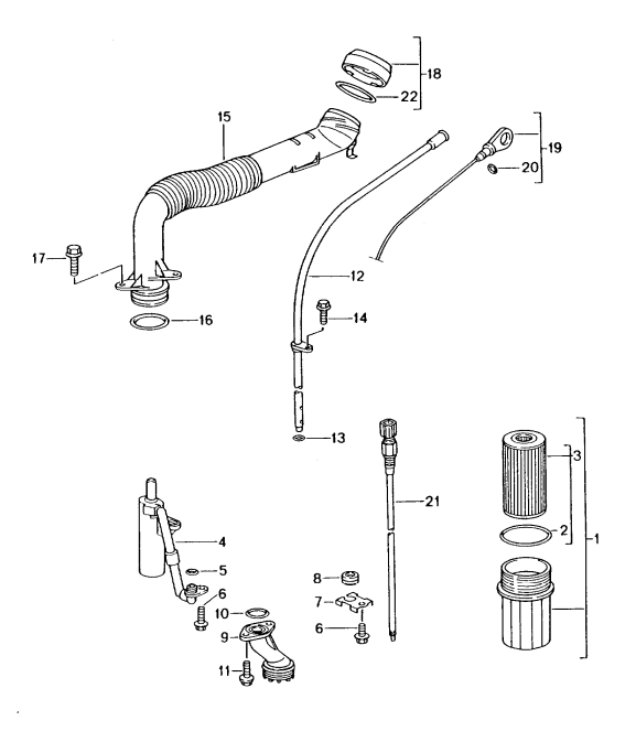 (New) 911/Boxster Oil Separator Internal 1997-05