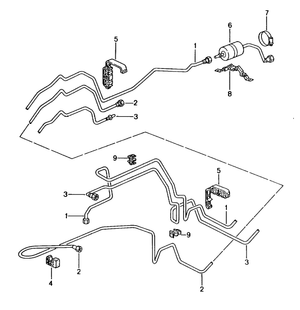 (New) 911/Boxster Fuel Filter 1997-04