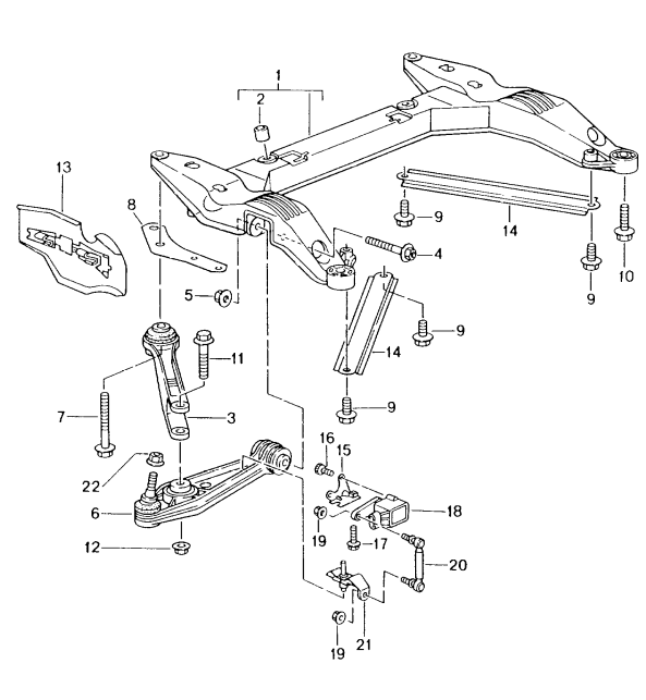 (New) 911/Boxster Front and Rear Lower Forward Control Arm 1997-2005