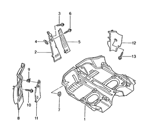 (New) 911/Boxster Carpet Lining Cover Satin Black 1997-05