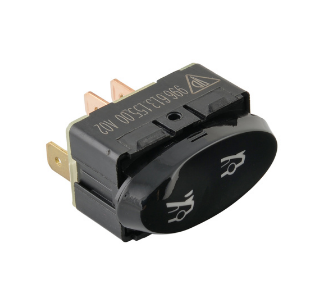 (New) Tip Switch for Rear Spoiler High-Gloss Black - 2001