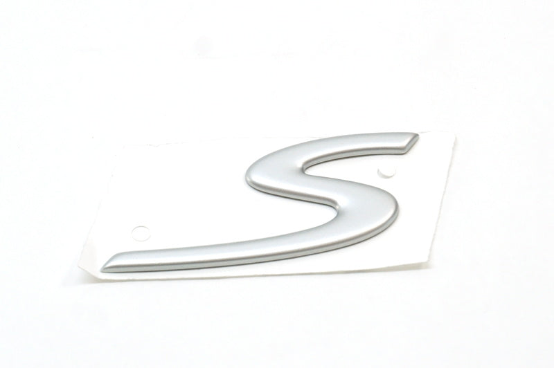 (New) 911 Matte Chrome "S" Logo - 2005-12