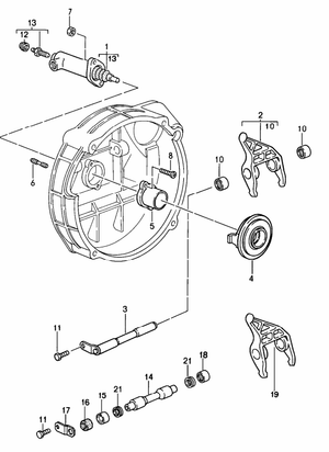 (New) 911 Clutch Release Fork