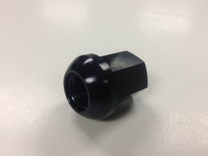 (New) 911/914/924/928/944 Black Alloy Lug Nut - 1968-98