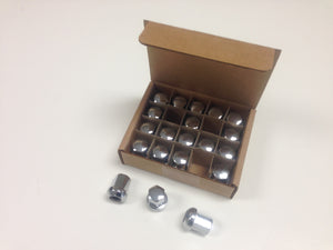 (New) Set of 20 Chrome Alloy Lug Nuts - Fuchs Wheel