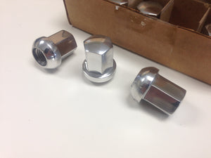 (New) 911/914/924/928/944 Set of 20 Polished Alloy Lug Nuts - Fuchs Wheel