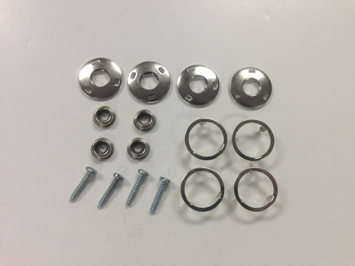 (New) 356 Floor Mat Snap Fastener Set - 1950-65