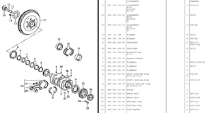 (New) 356 Carrera Crankshaft Sealing Ring