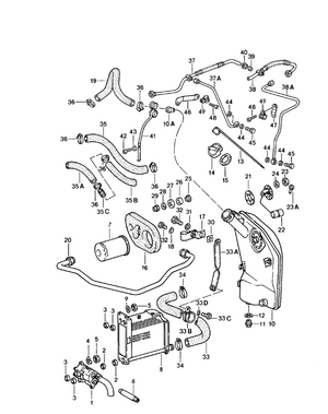 (New) 911 Chain Tensioner Oil Pipe Clamp 1978-94