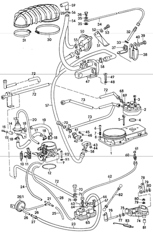 (New) 911 Mixture Control Unit Line Clamp - 1965-77