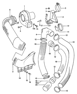 (New) 911 Engine Blower Clamp 1974-89