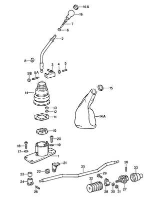 (New) 911 Shift Boot Grommet