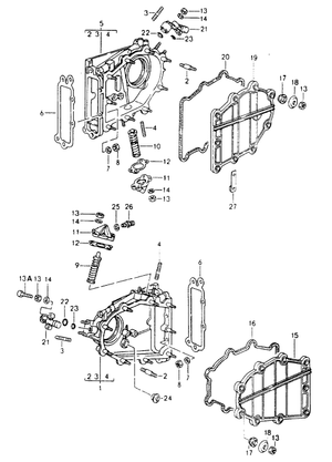 (New) 911 O-Ring Oil Bridge to Housing 1990-98