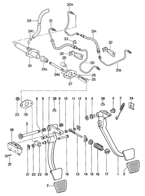 (New) 928/924 Shift Lever Bushing