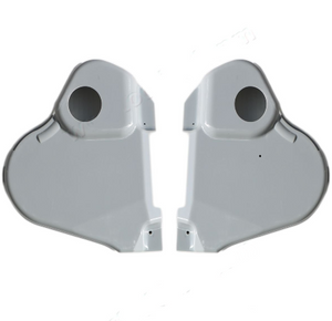 (New) 356C/911/912 Driver's Seat Reclining Mechanism Cover Set - 1964-67
