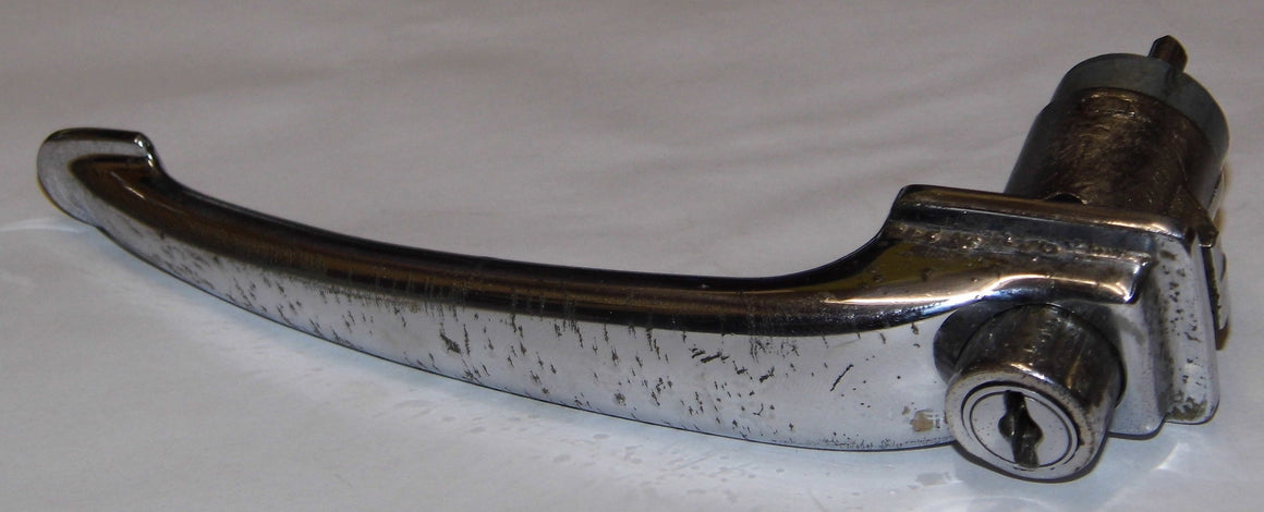 (Original) 356 Pre A / AT1 Square Edge Door Handle - 1950-57