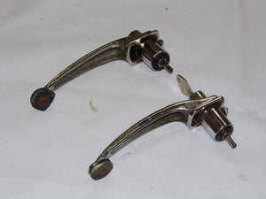 (Original) 356 AT1 Square Edge Door Handles (Pair) -1957